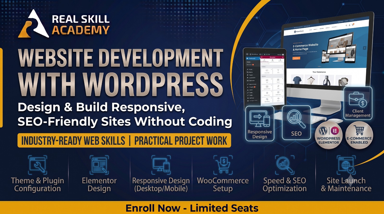 Professional Website Development with WordPress